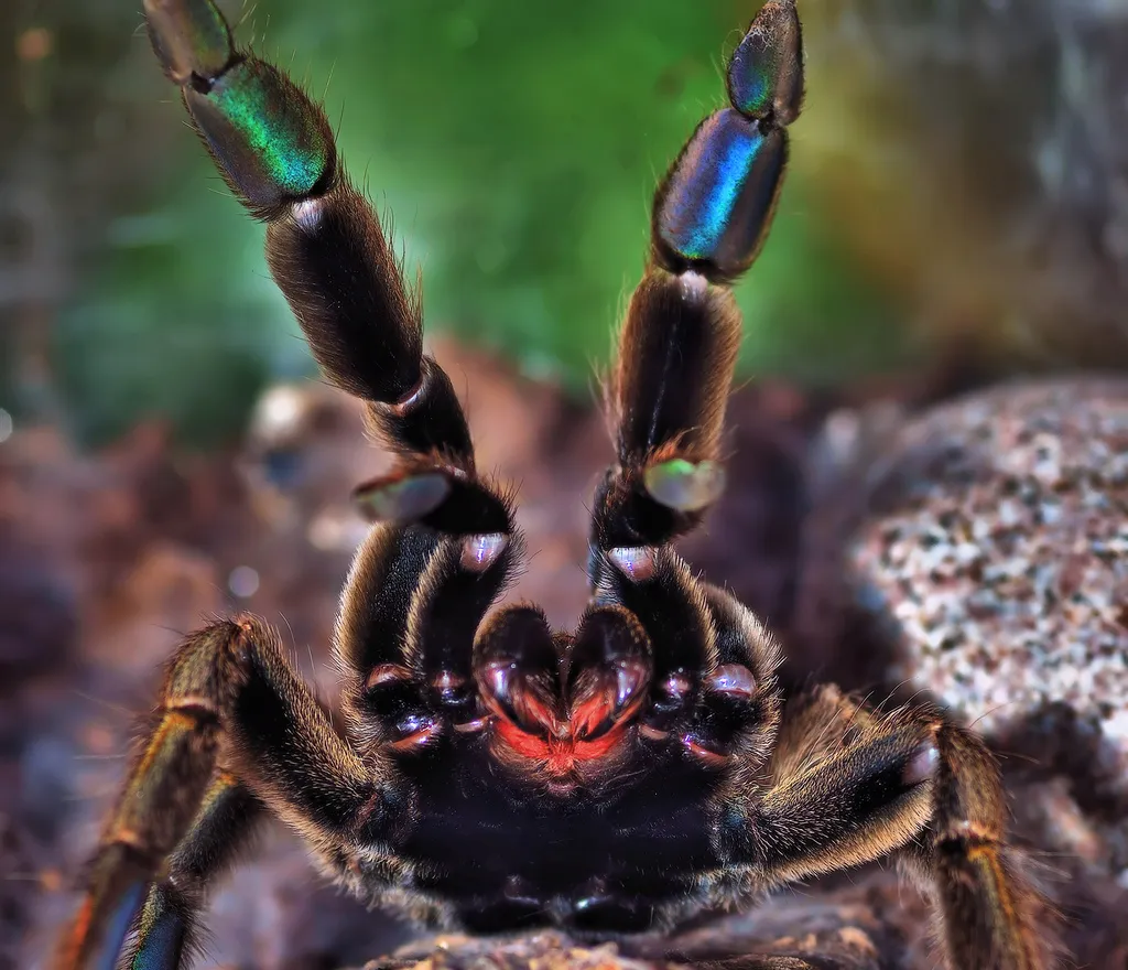 14945 tibia tarantula danger