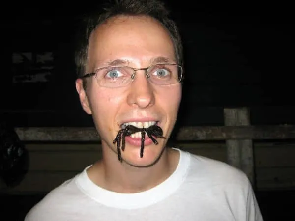 14970 tarantula eating