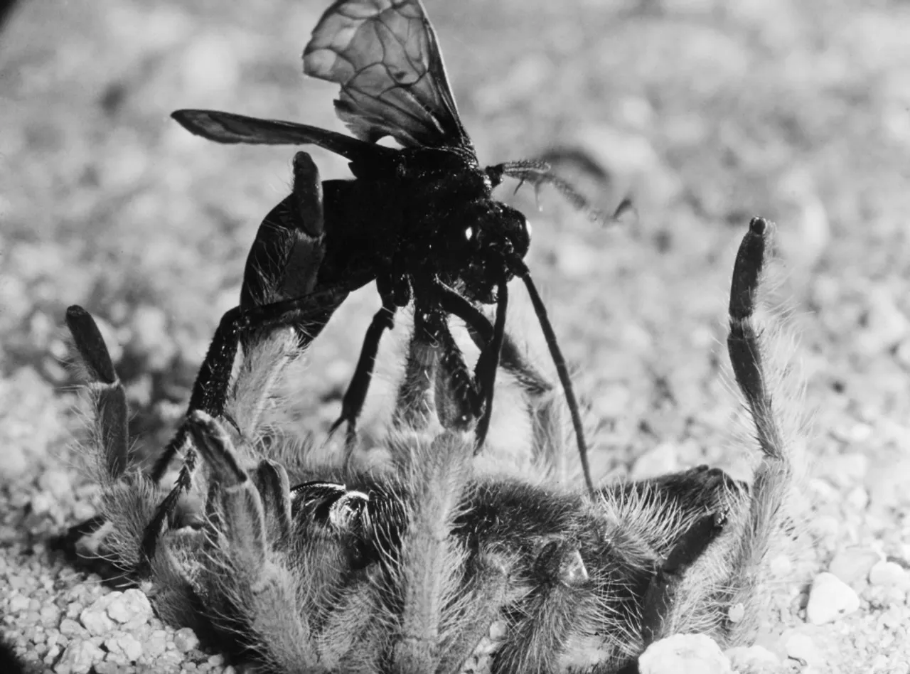 15028 tarantula wasp threats